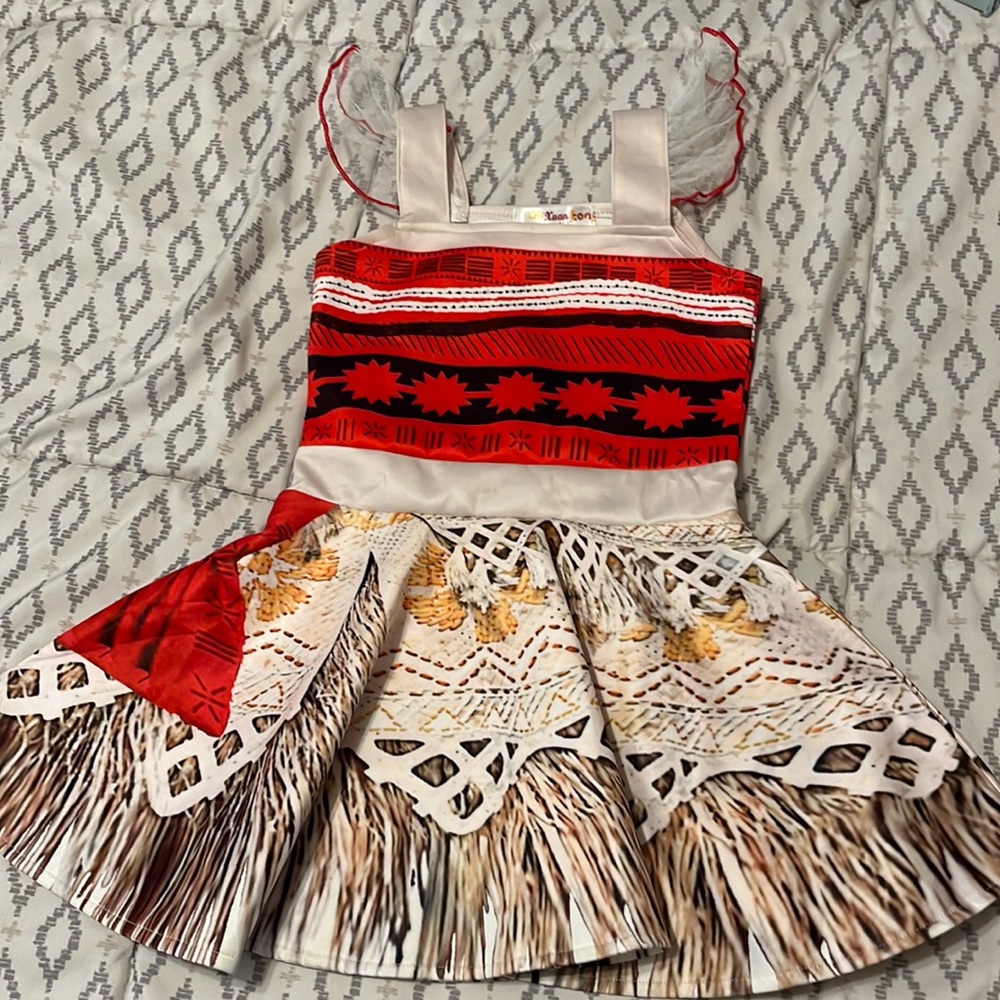 Size 3t-4t Moana costume dress